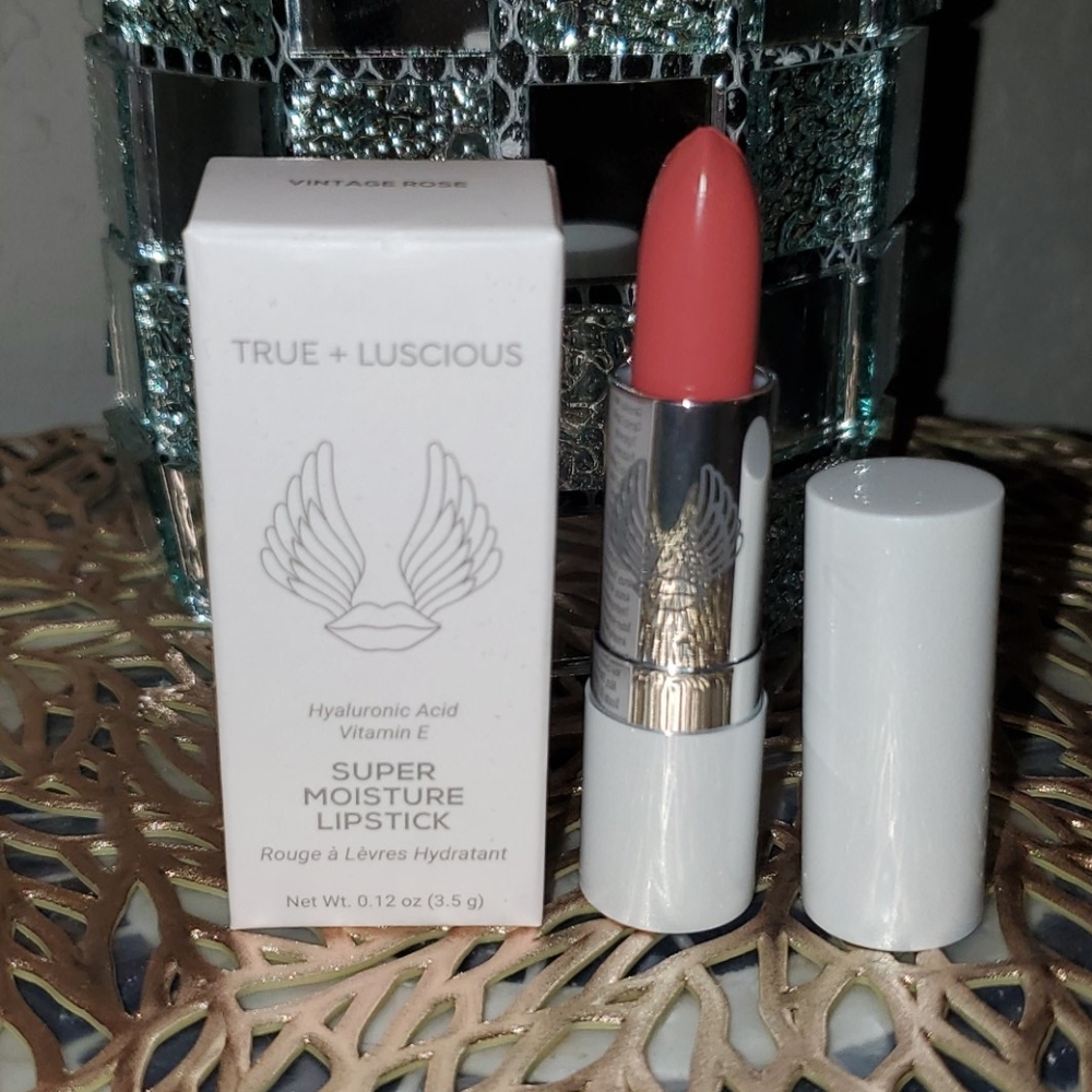 TRUE + LUSCIOUS VINTAGE ROSE LIPSTICK - Picture 4 of 8
